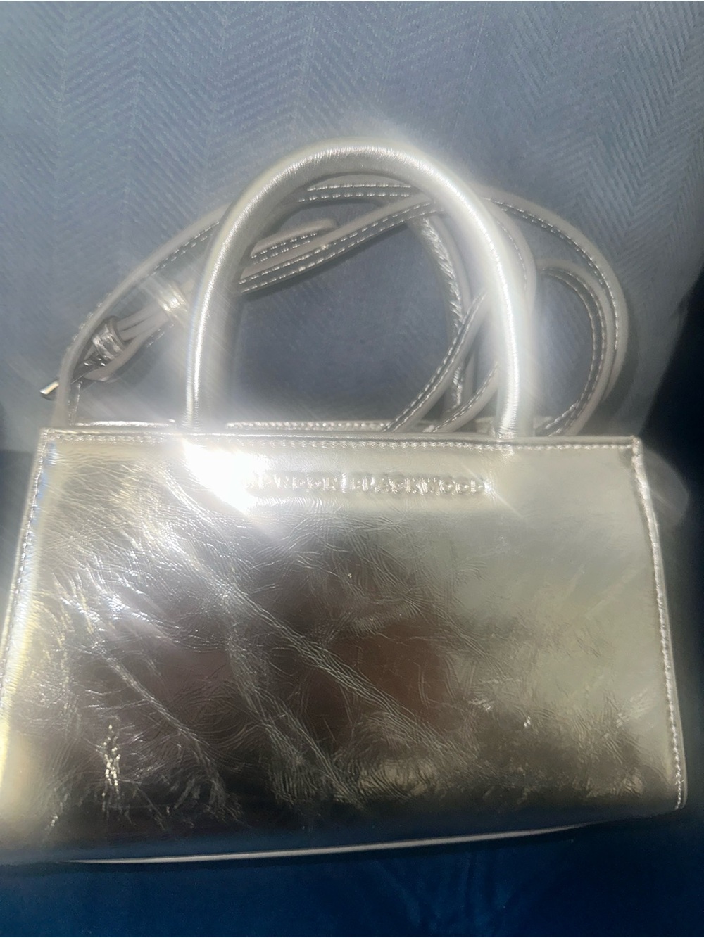 Brandon Blackwood Silver Arlen Bag